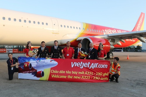 Vietjet đón tàu bay A321 mới ảnh 1